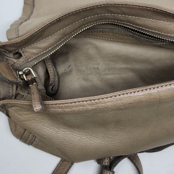 Liebeskind Tan Leather Crossbody Bag - Picture 9 of 9